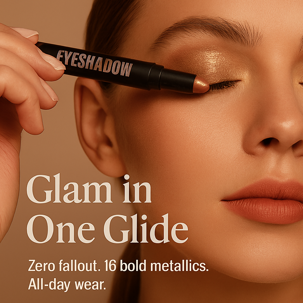 CrèmeGlow - Metallic EyeShadow